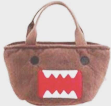 Bolsa plush Domo Kun